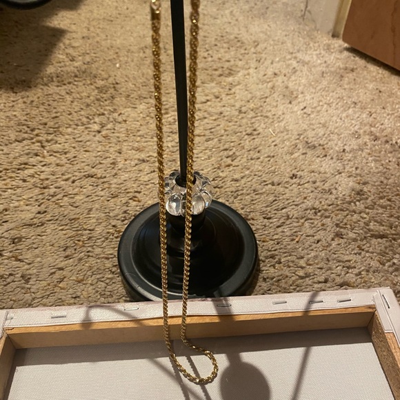 gold tone 24inch rope chain - Picture 2 of 5